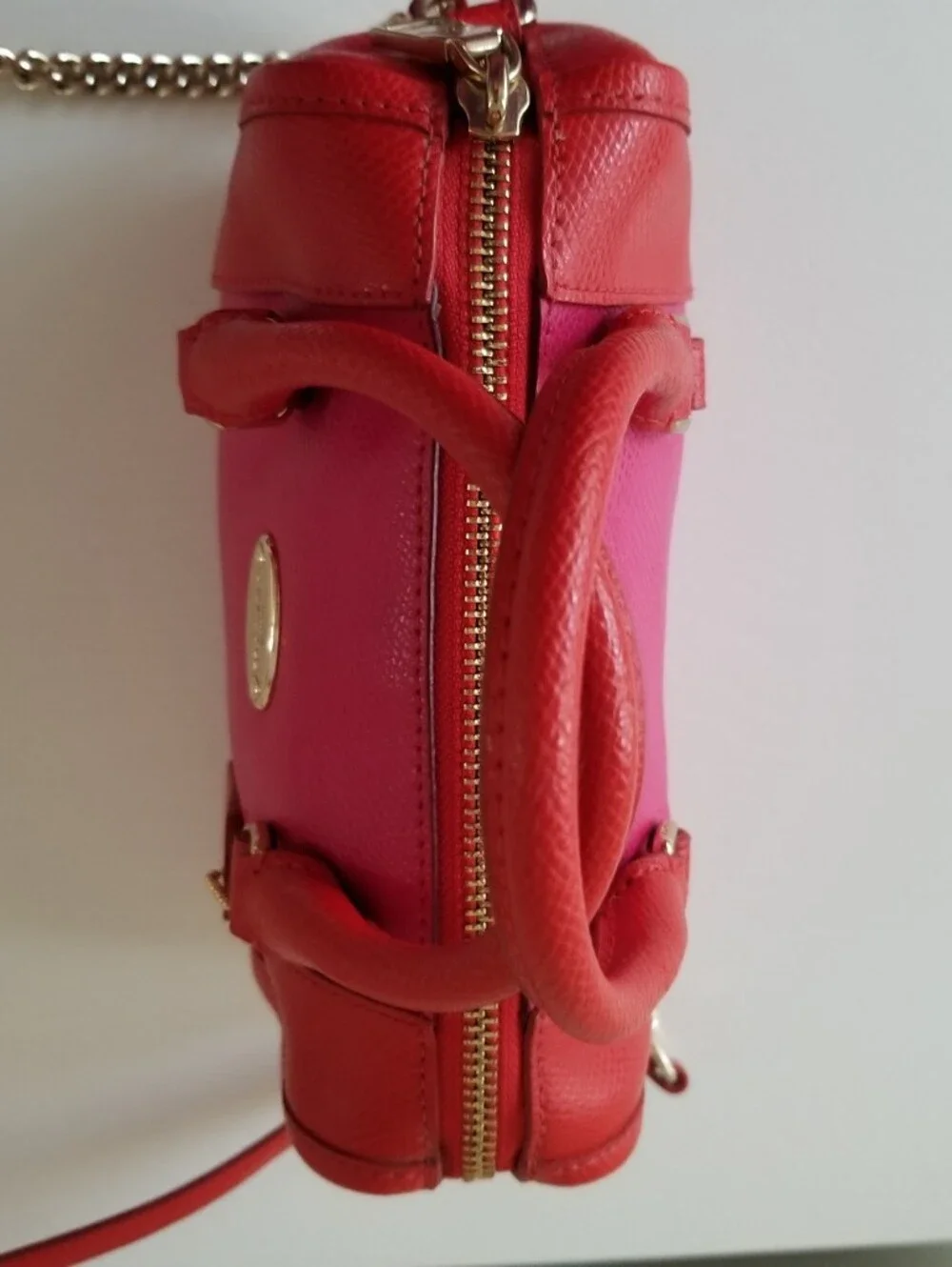 Coach Baby Bi-color Baby Bennett Satchel Crossbody Bag